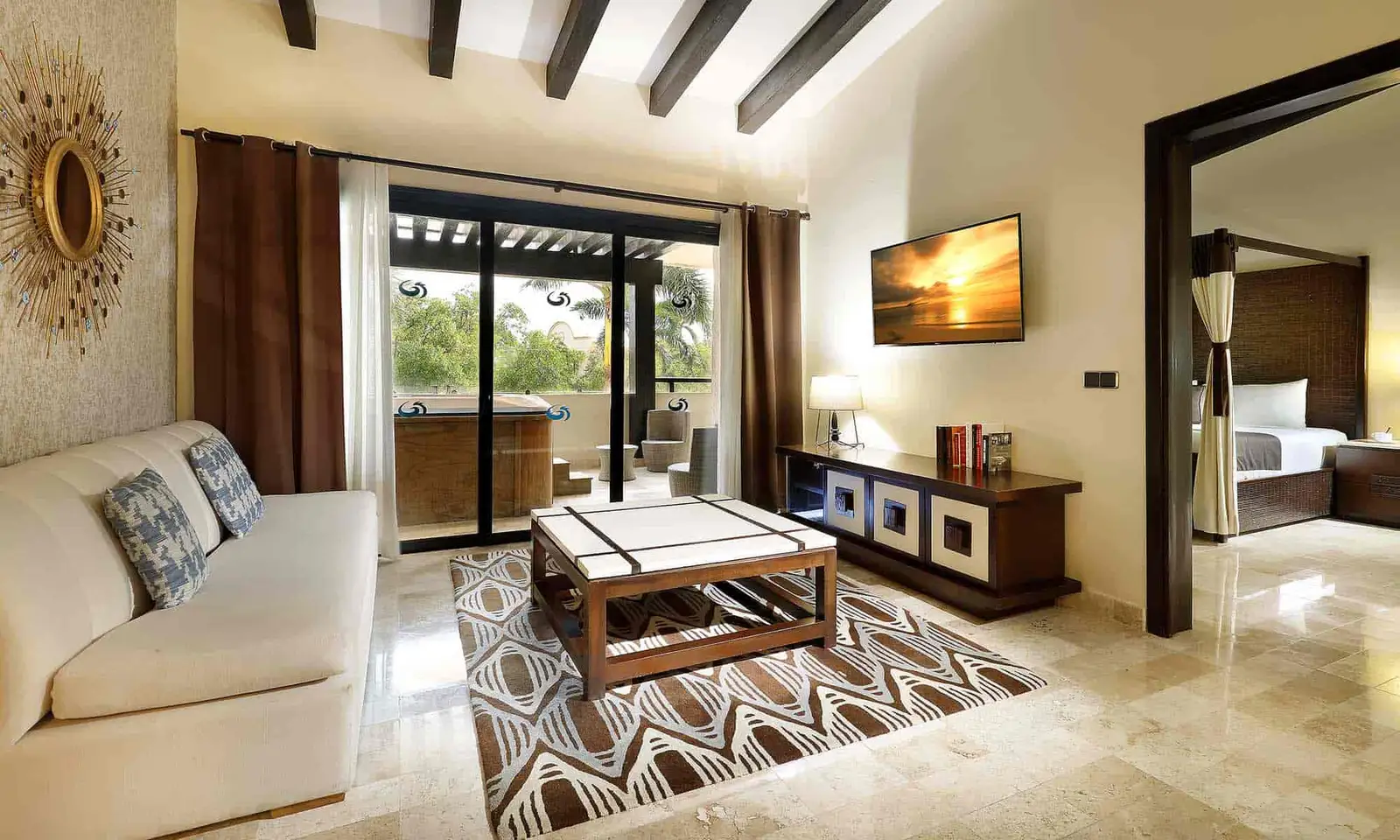 Grand Palladium White Sand Resort & Spa Ambassador Suite Poolside