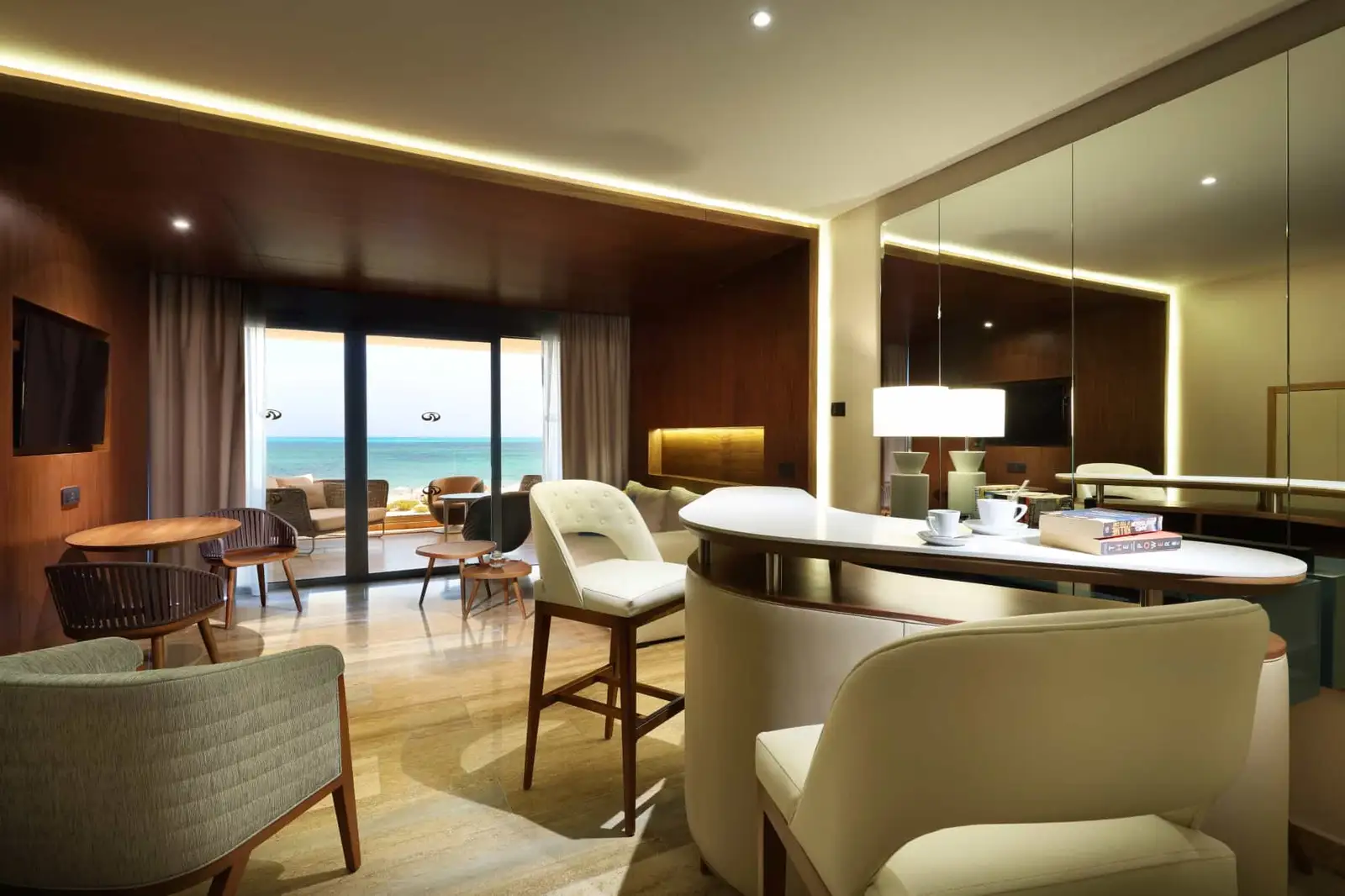 Family Selection at Grand Palladium Costa Mujeres Resort & Spa_Loft Suite Jacuzzi Terrace Panoramic Ocean View-12
